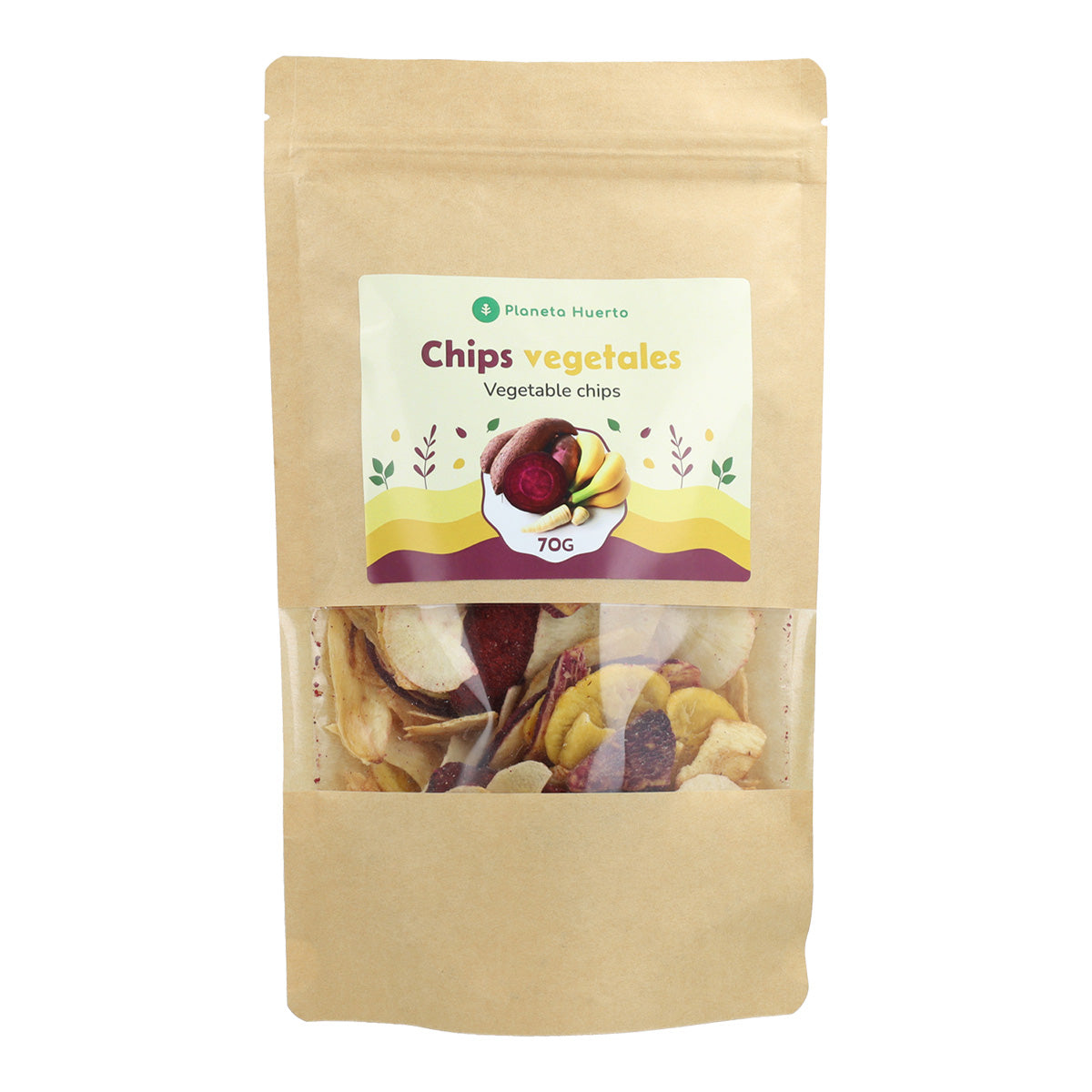 Chipsy warzywne Planeta Huerto 70gr