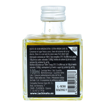 Extra vierge olijfolie vierkante fles 100 ml