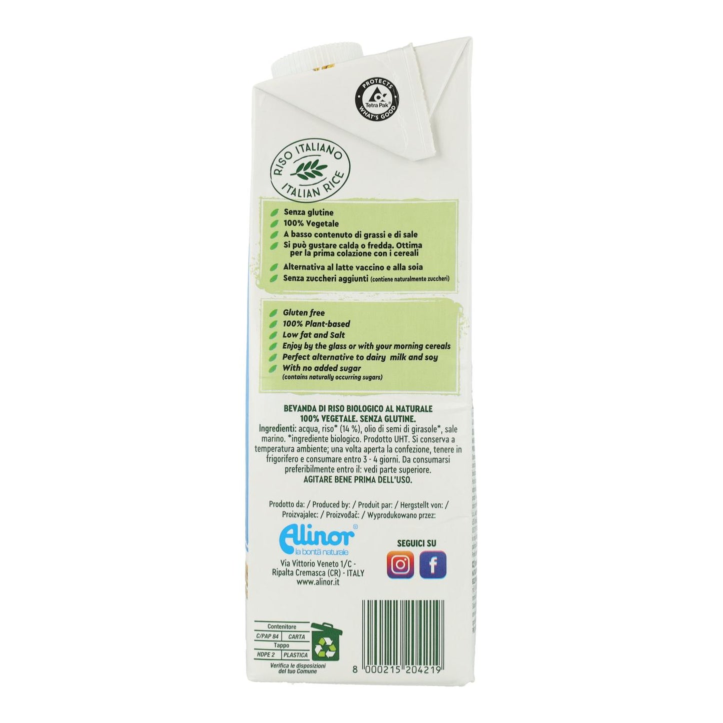 Vitariz Organic Rice Drink 1 L