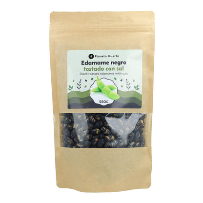 Geroosterde zwarte edamame met zout PLaneta Huerto 250gr