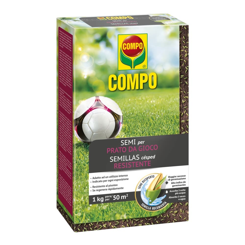 Compo Samen für widerstandsfähigen Rasen 1 kg