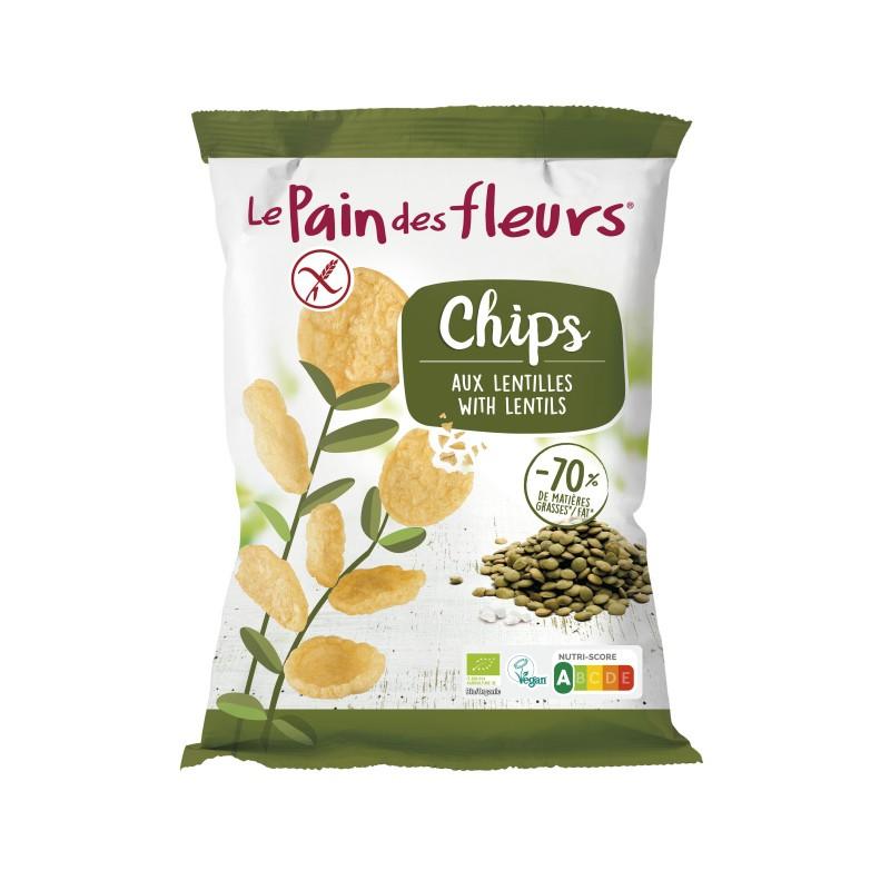 Glutenvrije linzenchips Le Pain des Fleurs 50 g