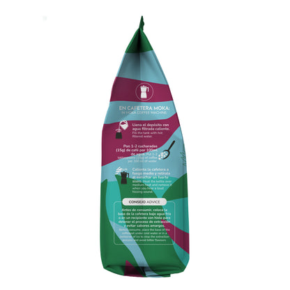 Pack of 4 x Planeta Huerto 100% Arabica Organic Ground Coffee, 250 g