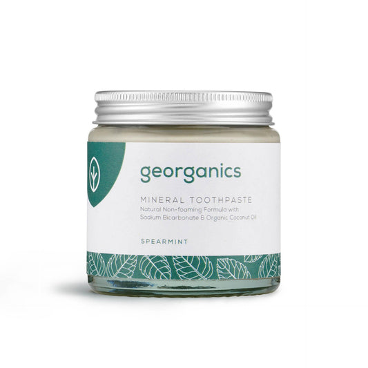 Dentifrice naturel à la menthe verte et à la noix de coco Georganics 120 ml
