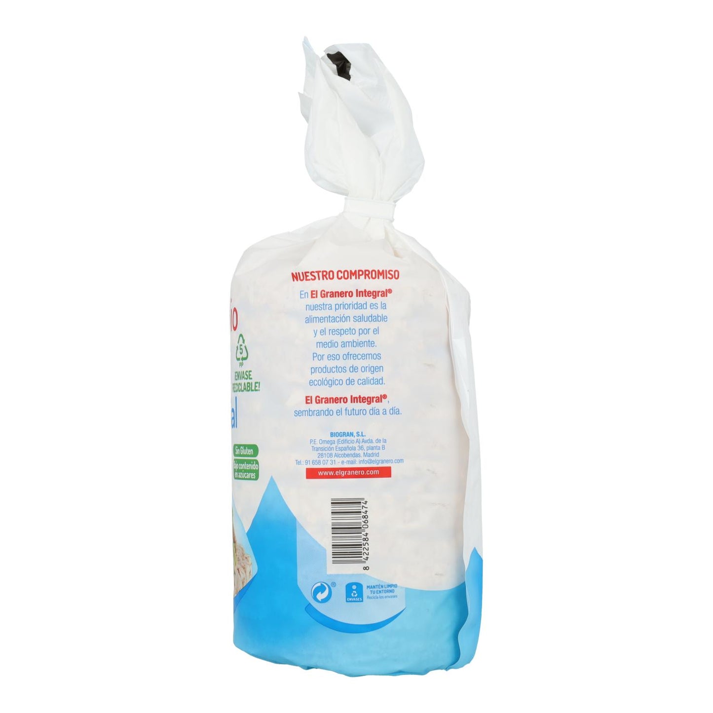 Osaltade risplättar El Granero, 115 g