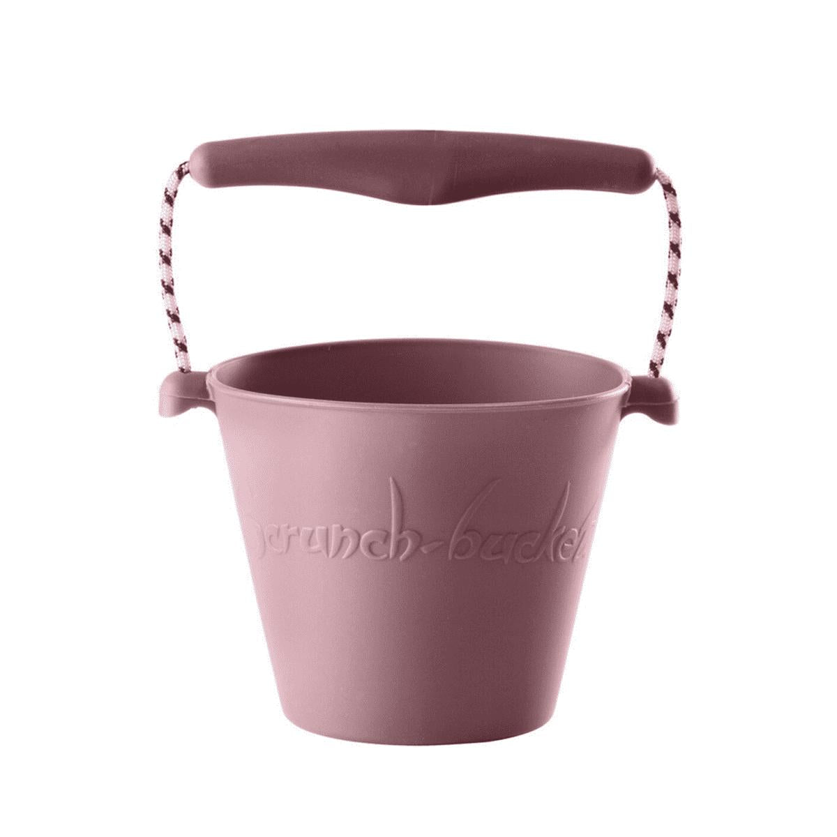 Silikon-Strandbeutel Scrunch Pastellrosa