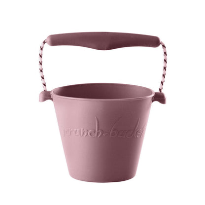 Silikon-Strandbeutel Scrunch Pastellrosa