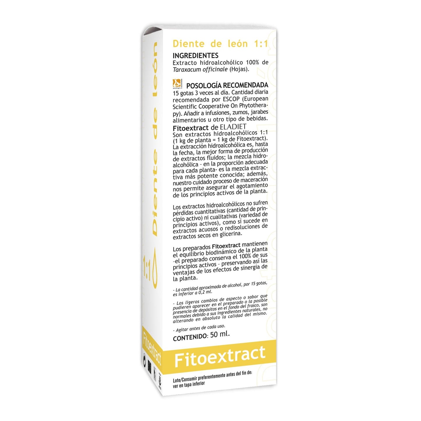 Eladiet Dandelion Phytoextract 50 ml