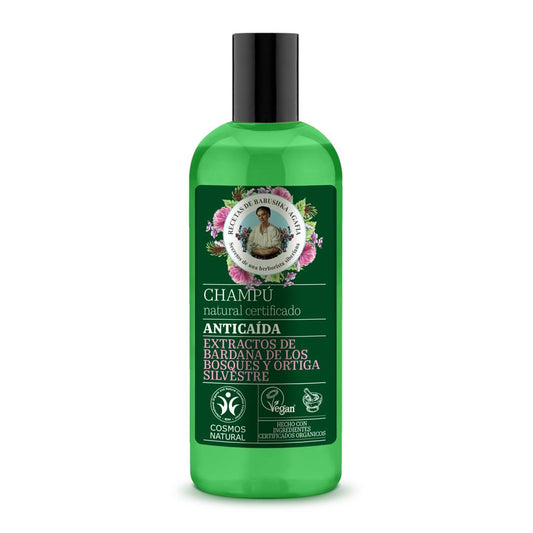 Zertifiziertes natürliches Shampoo gegen Haarausfall Agafia Natura Siberica 260 ml