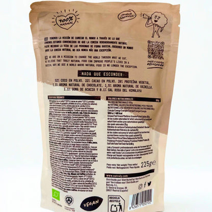 Cacao soluble BIO riche en protéines Natruly 225 g