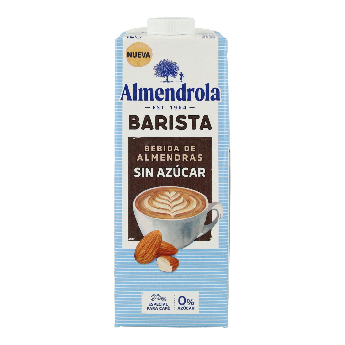 Bebida Almendra Barista Sin Azúcar Almendrola 1 L