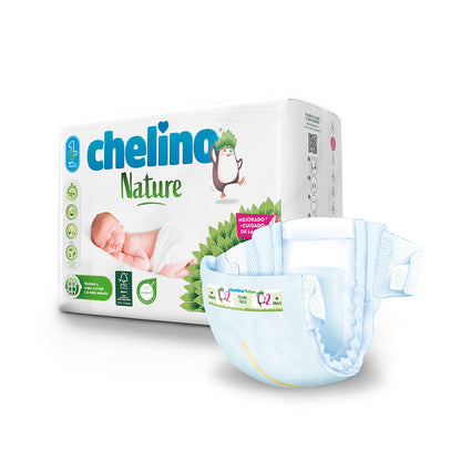 Luiers T2 3-6 kg Chelino Nature 28 stuks
