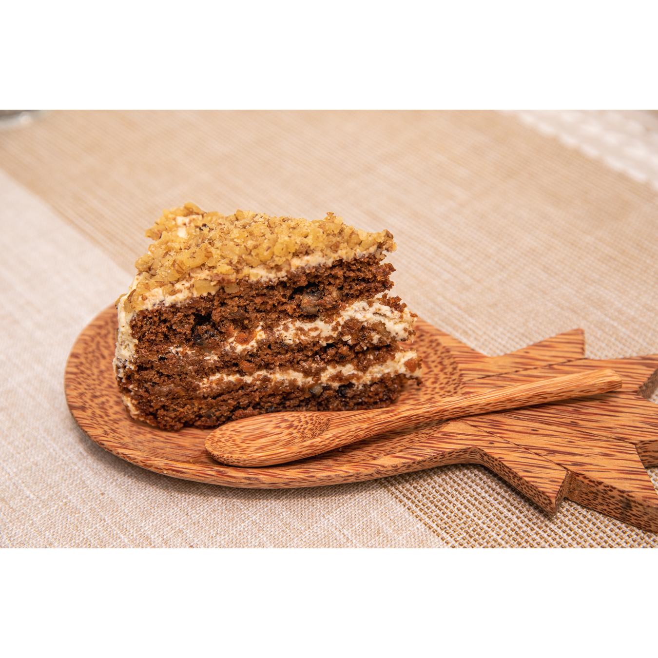 Piatto in legno di cocco a forma di ananas 25 x 11 cm