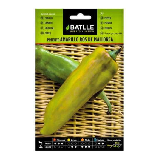 Ros de Mallorca Batlle Yellow Pepper Seeds
