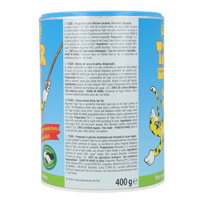 Löslig kakao Tiger Rapunzel 400 g