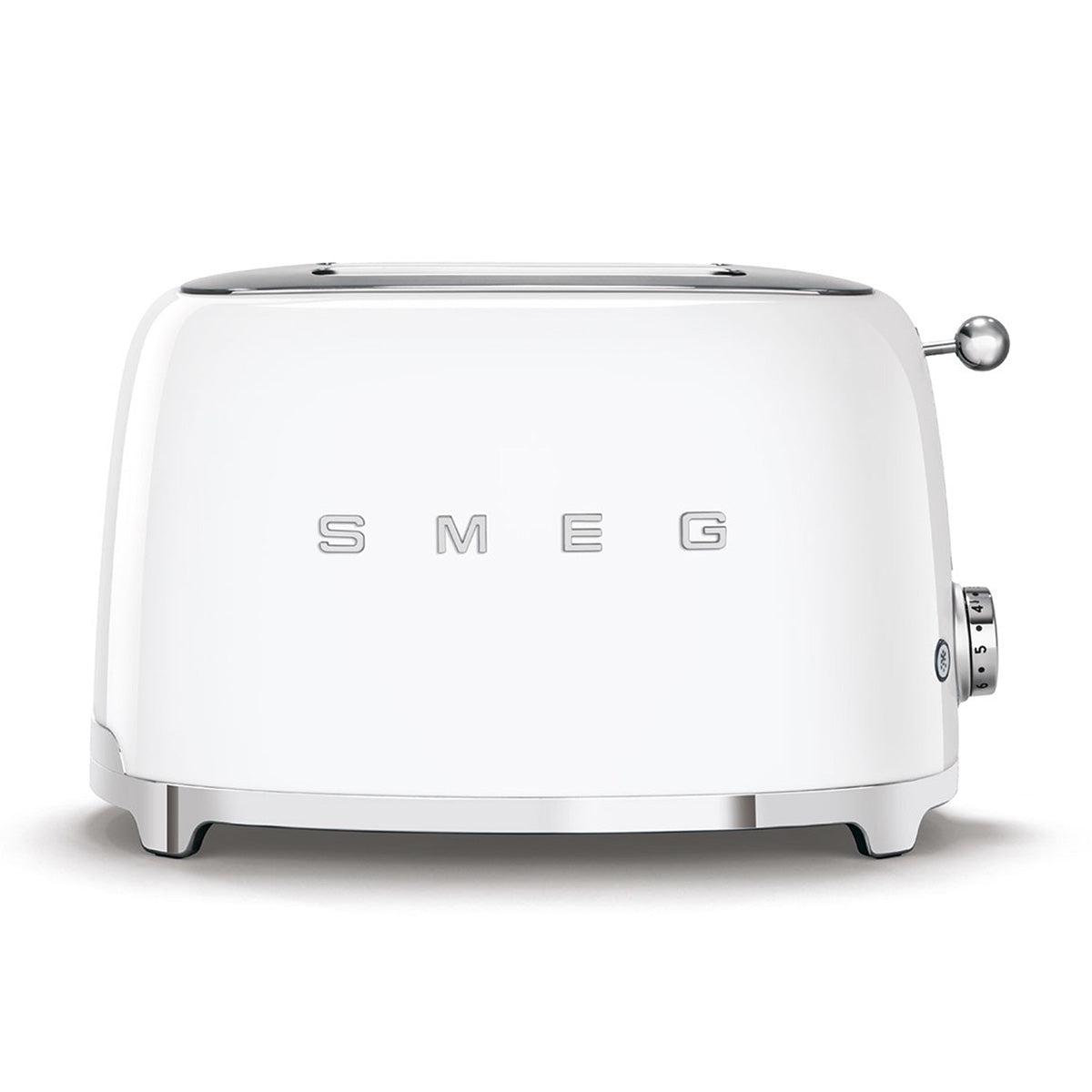 Tostapane SMEG a 2 fessure stile anni '50 bianco