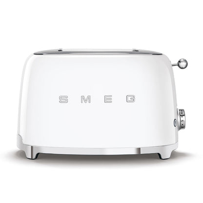Tostapane SMEG a 2 fessure stile anni '50 bianco