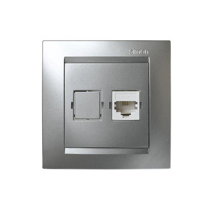 Simon 15 telefoonhouder aluminium