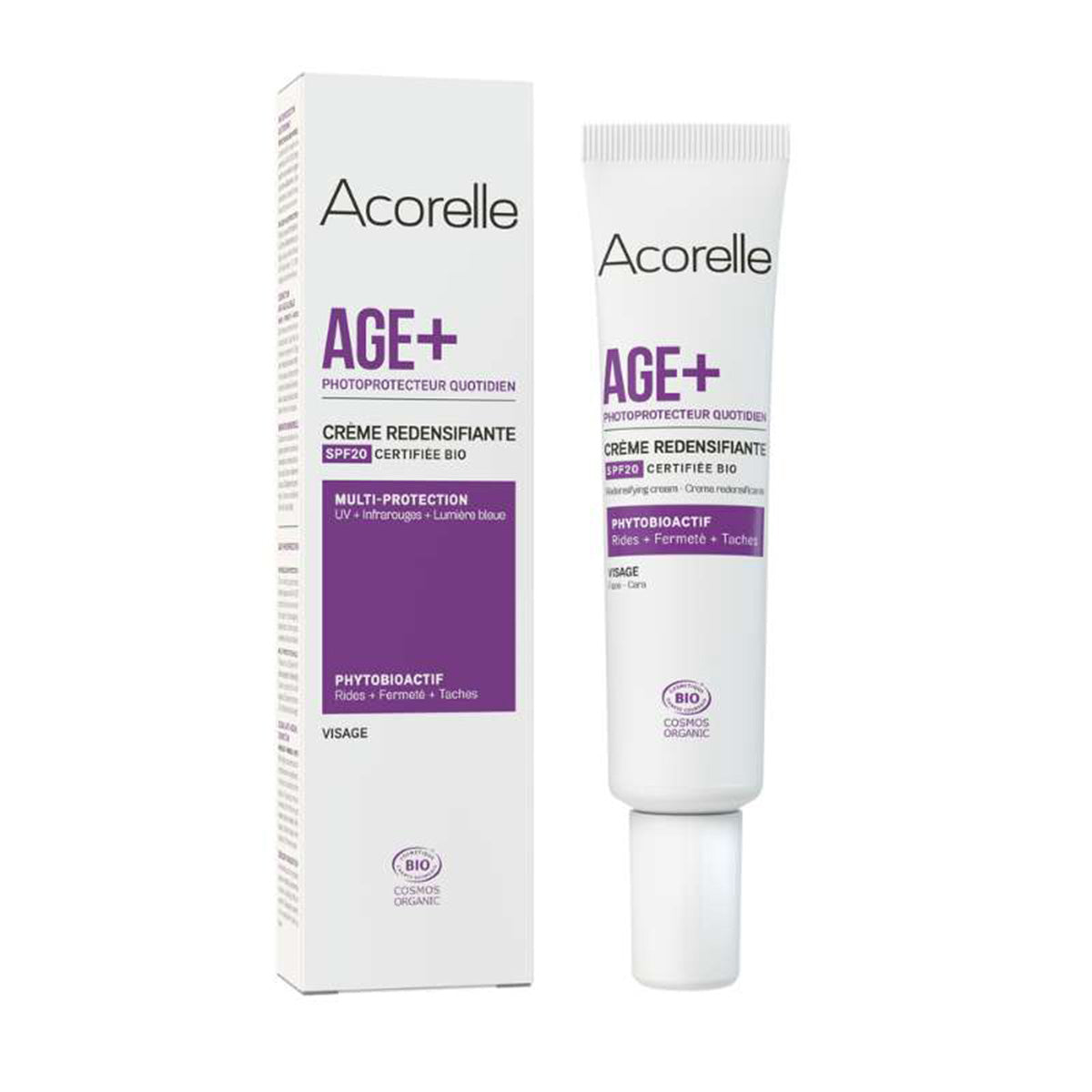 Spf20 Age+ straffende Gesichtscreme, ACORELLE, 40 ml