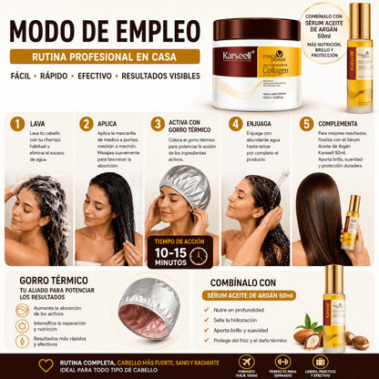 Mascarilla Capilar Colágeno Karseell 100 ml