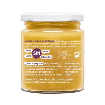 Confezione da 12 vasetti BIO Guisito di fagioli Smileat, 230 g