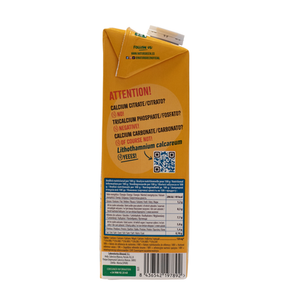 Pak van 6 stuks Haverdrank met calcium zonder toegevoegde suikers Naturgreen 1 liter