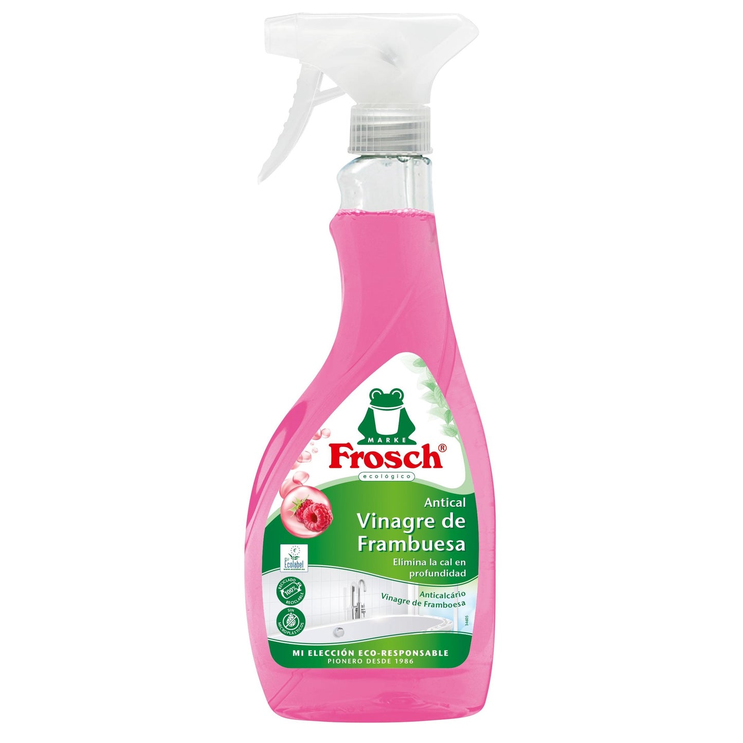 Frosch Himbeer-Entkalkungsspray 500 ml