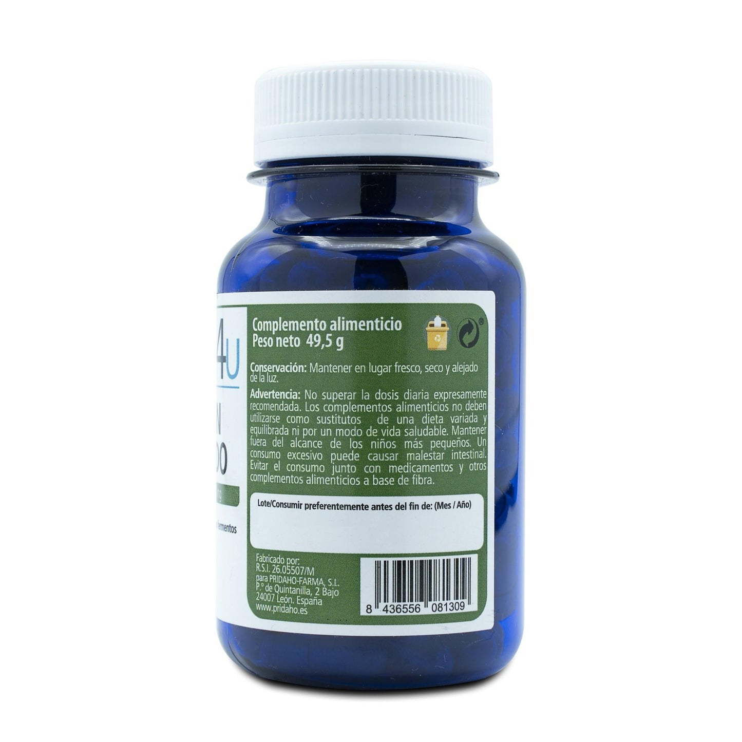 Activated charcoal 550 mg H4U 90 caps