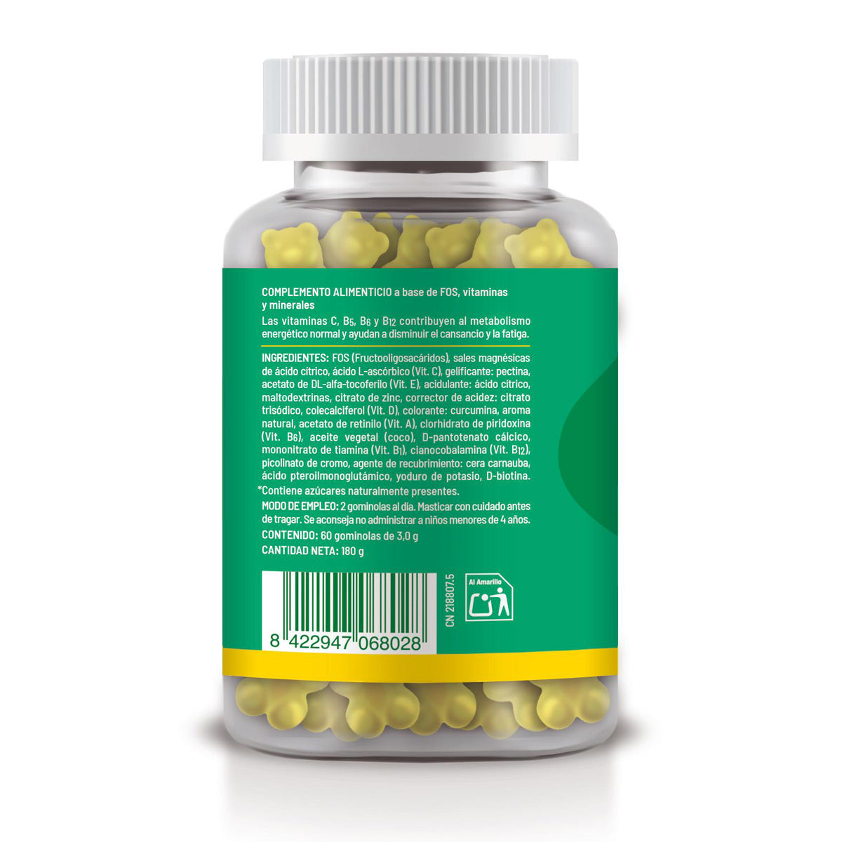 Multivitamin-Gummibärchen, Soria Natural, 60 Tabletten