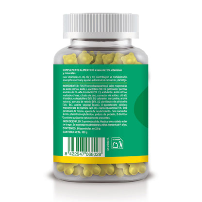 Multivitamin-Gummibärchen, Soria Natural, 60 Tabletten