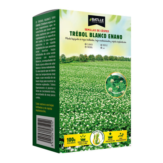 Repens Batlle white dwarf clover seeds 100 g
