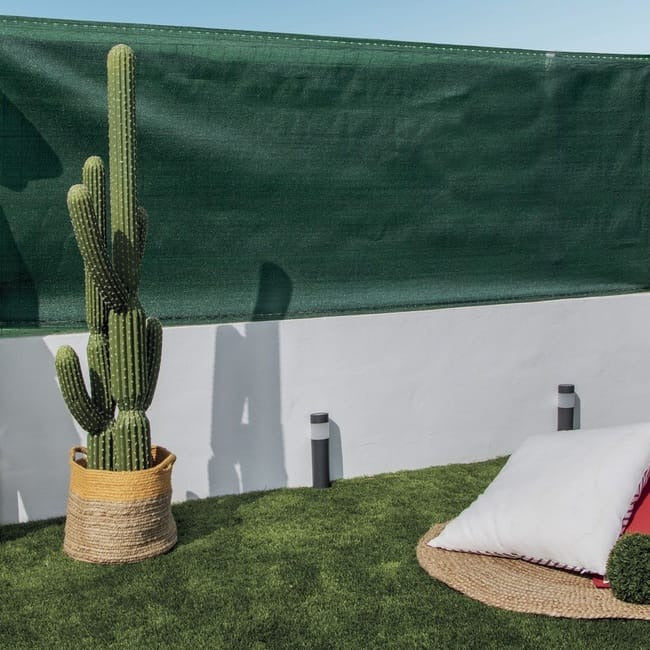 Siatka maskująca i zacieniająca Recynet Basic zielona Nortene 1,5x10m