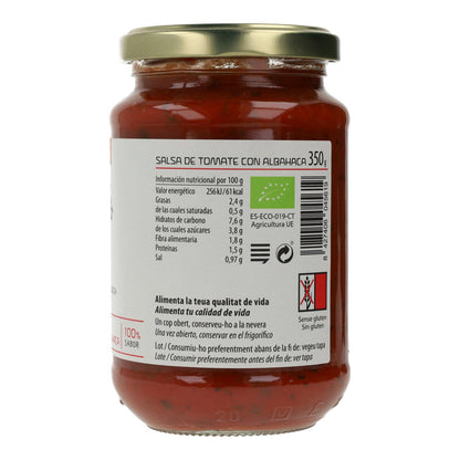 Cal Valls Bio-Tomatensauce mit Basilikum 350 g