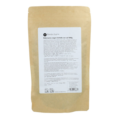 Geroosterde zwarte edamame met zout PLaneta Huerto 250gr