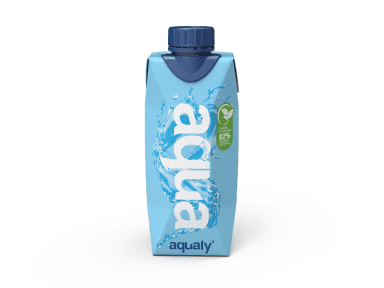 Water in karton Aqualy 330 ml.