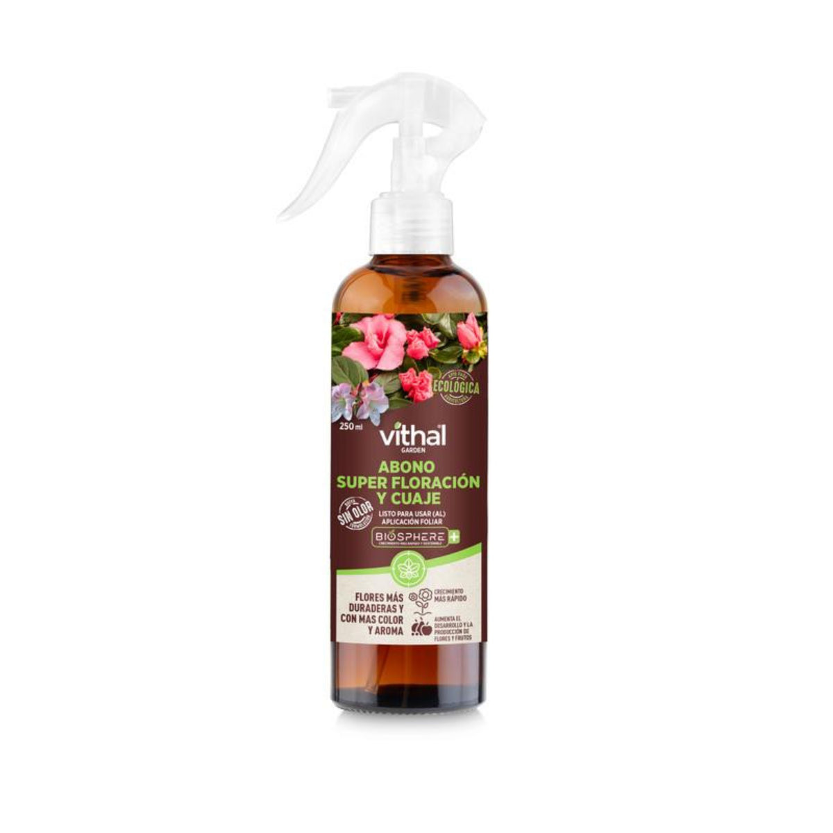 Dünger Super Floración y Cuaje Biosphere+ Eco 250 ml Vithal Garden