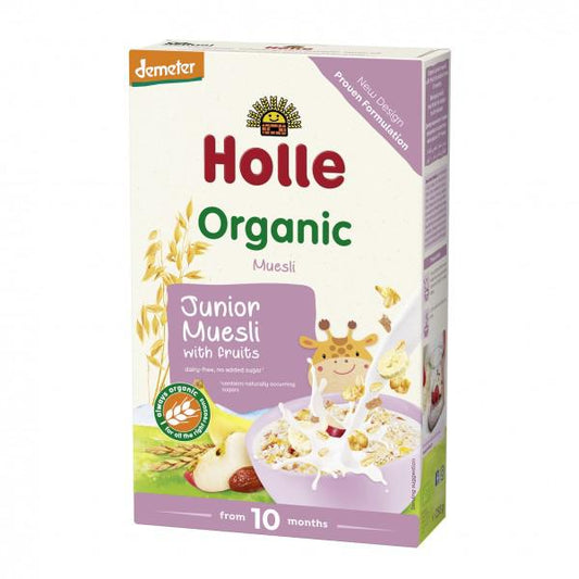 Bouillie de muesli multigrains aux fruits +10M Holle 250 g