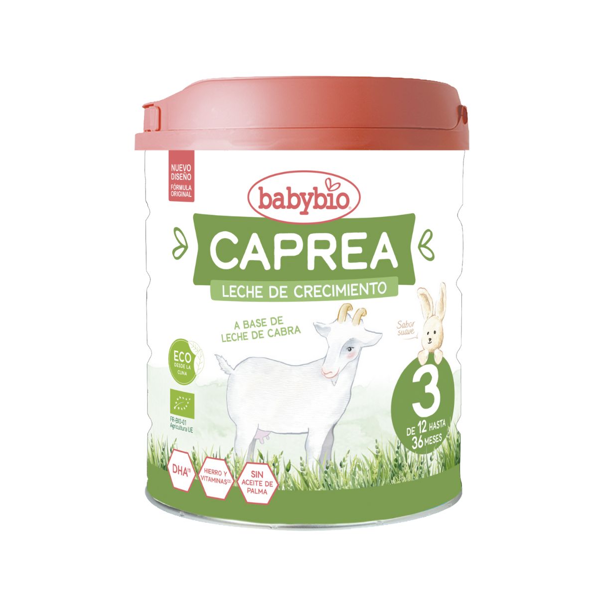 Ziegenmilch BIO Caprea 3 (von 12 Monaten bis 3 Jahren)  Ökologisch 800 g Babybio