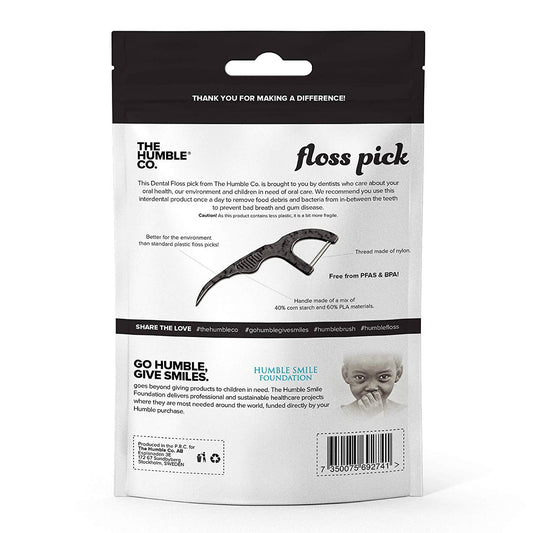 Nitka dentystyczna z uchwytem The Humble Co.