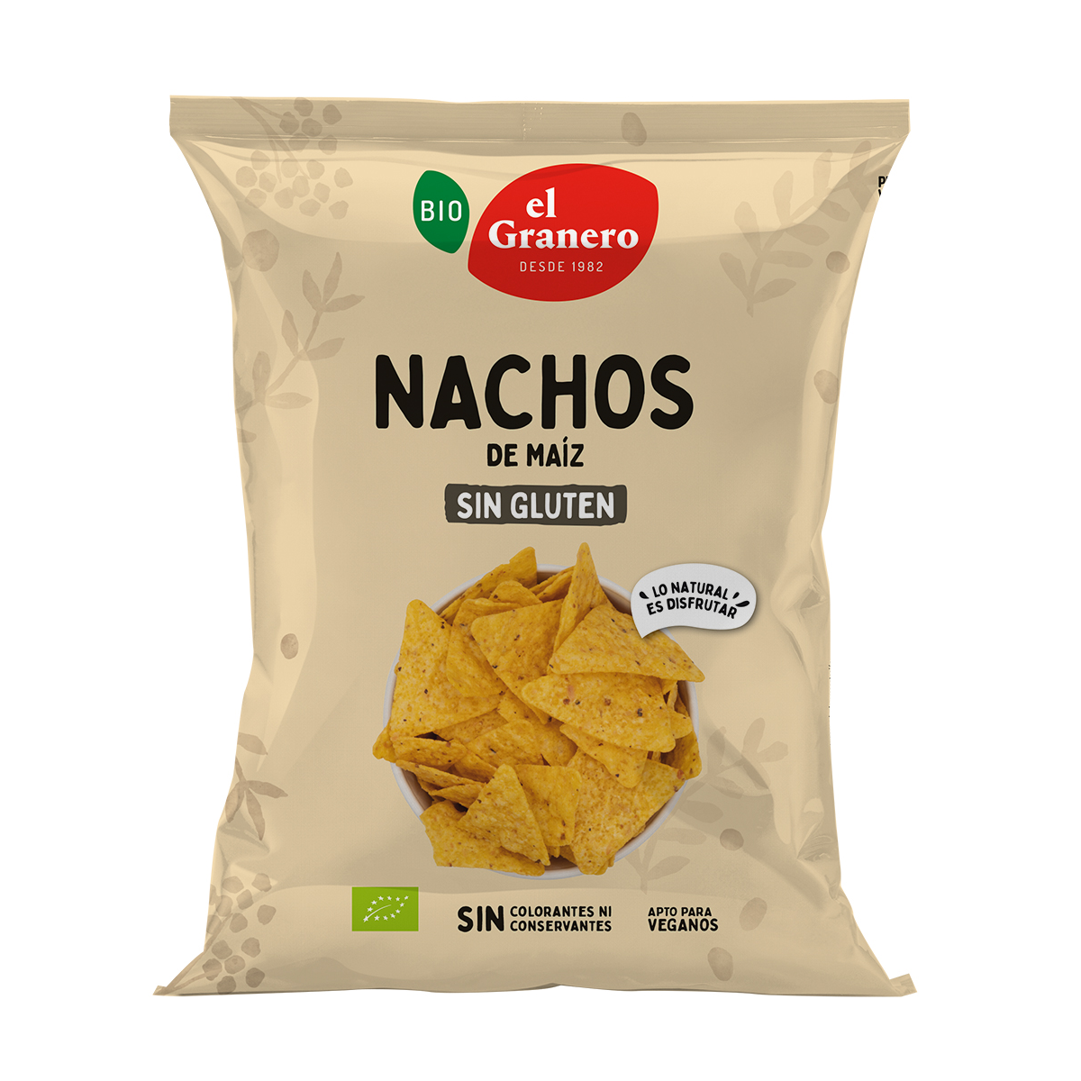El Granero Organic Nachos, 125 g