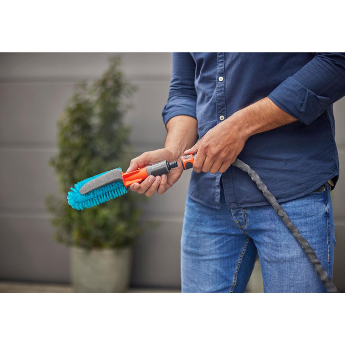 Gardena bicycle brush and shampoo set