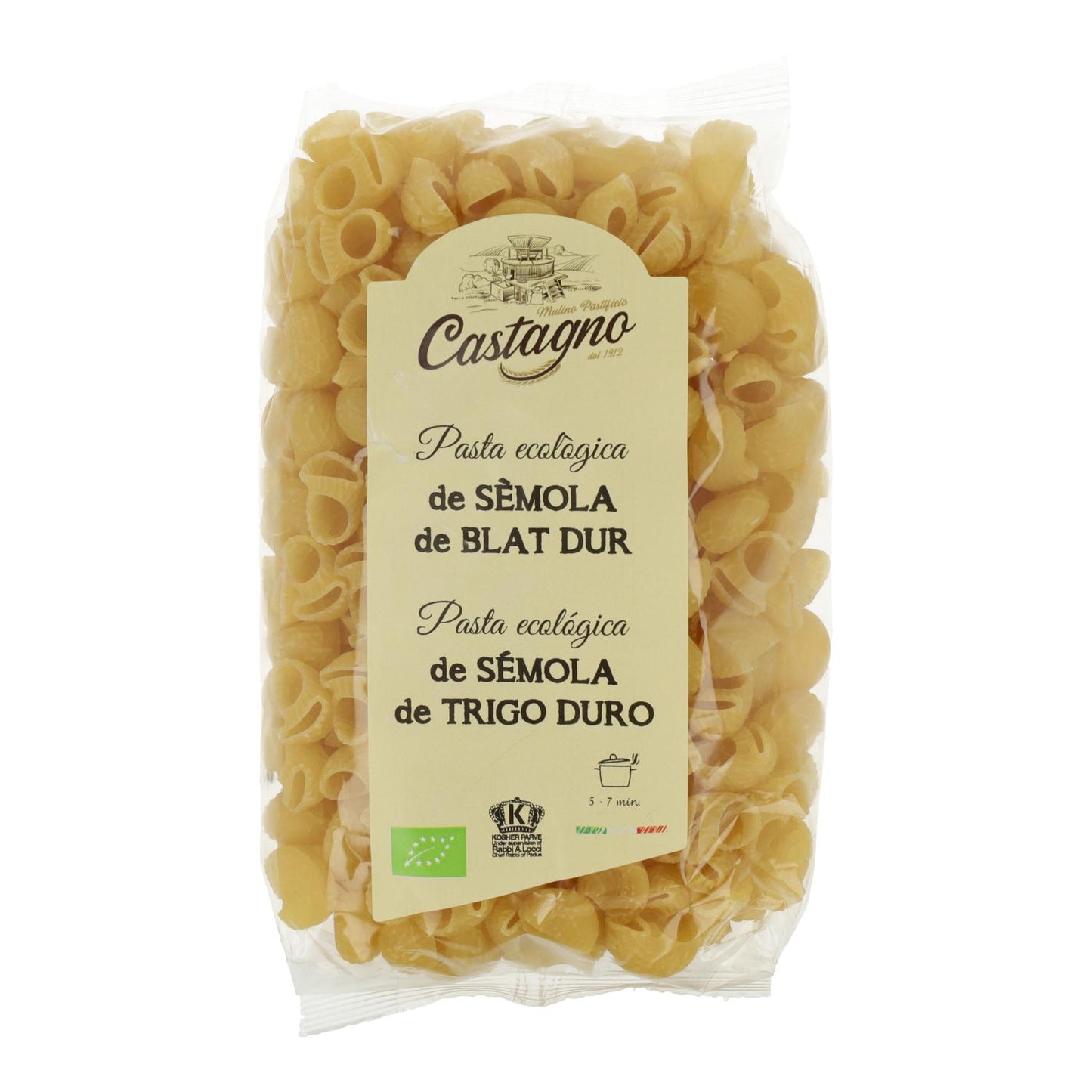 Galets harde tarwe ECO Castagno 500 g