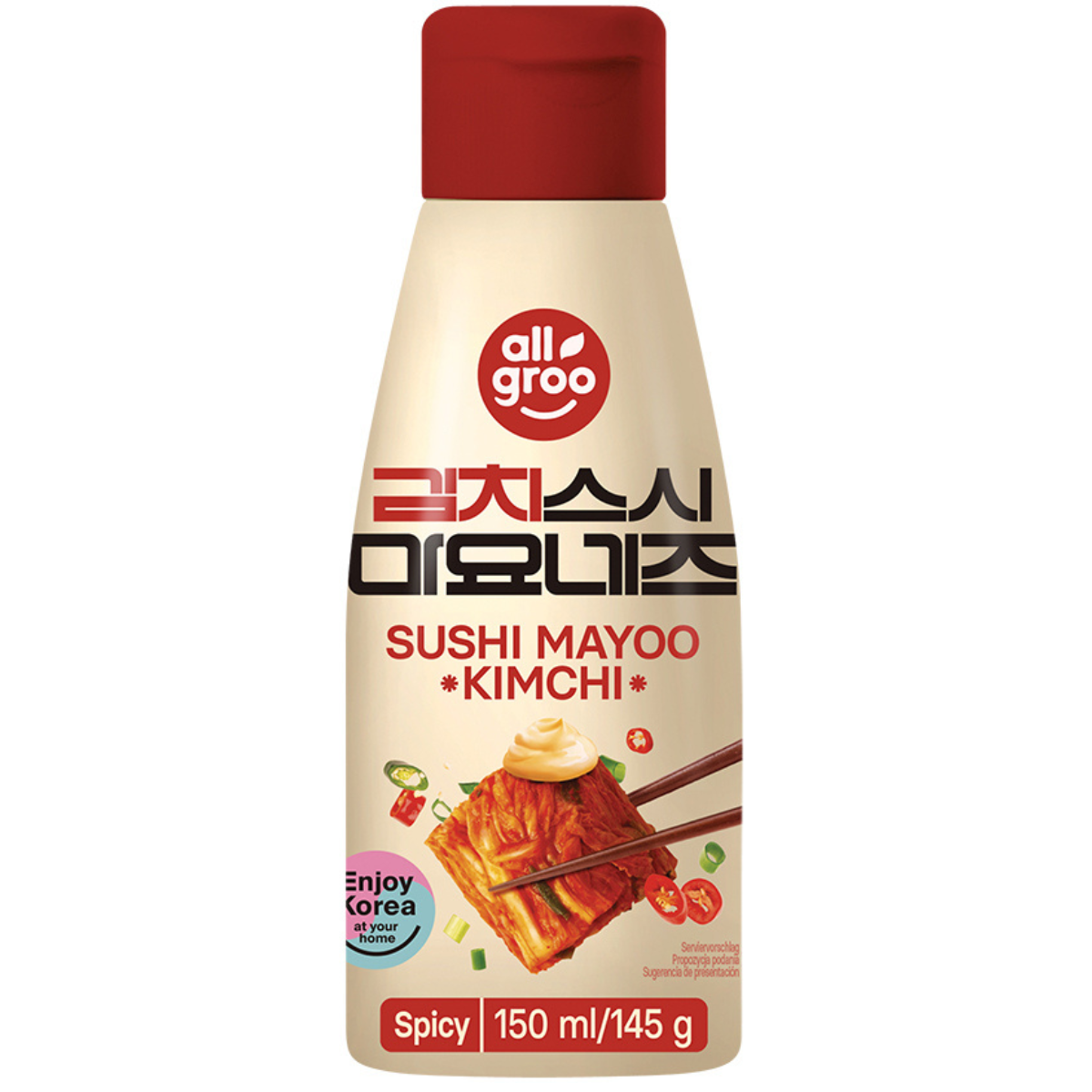 Koreanische Mayonnaise-Sauce Sushi Kimchi Allgroo 150 ml
