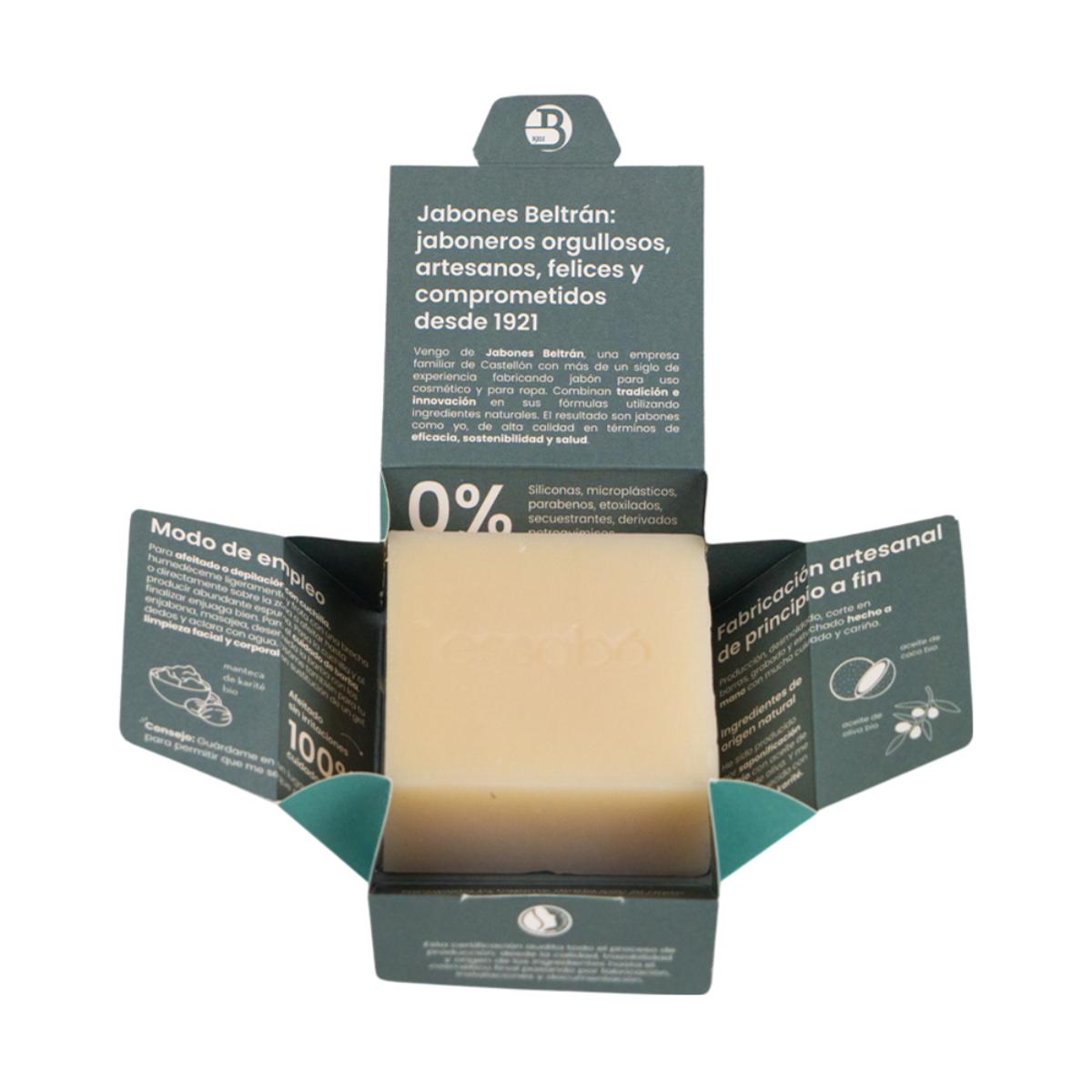 Sapone ecologico per barba e rasatura, 120 g Essabó