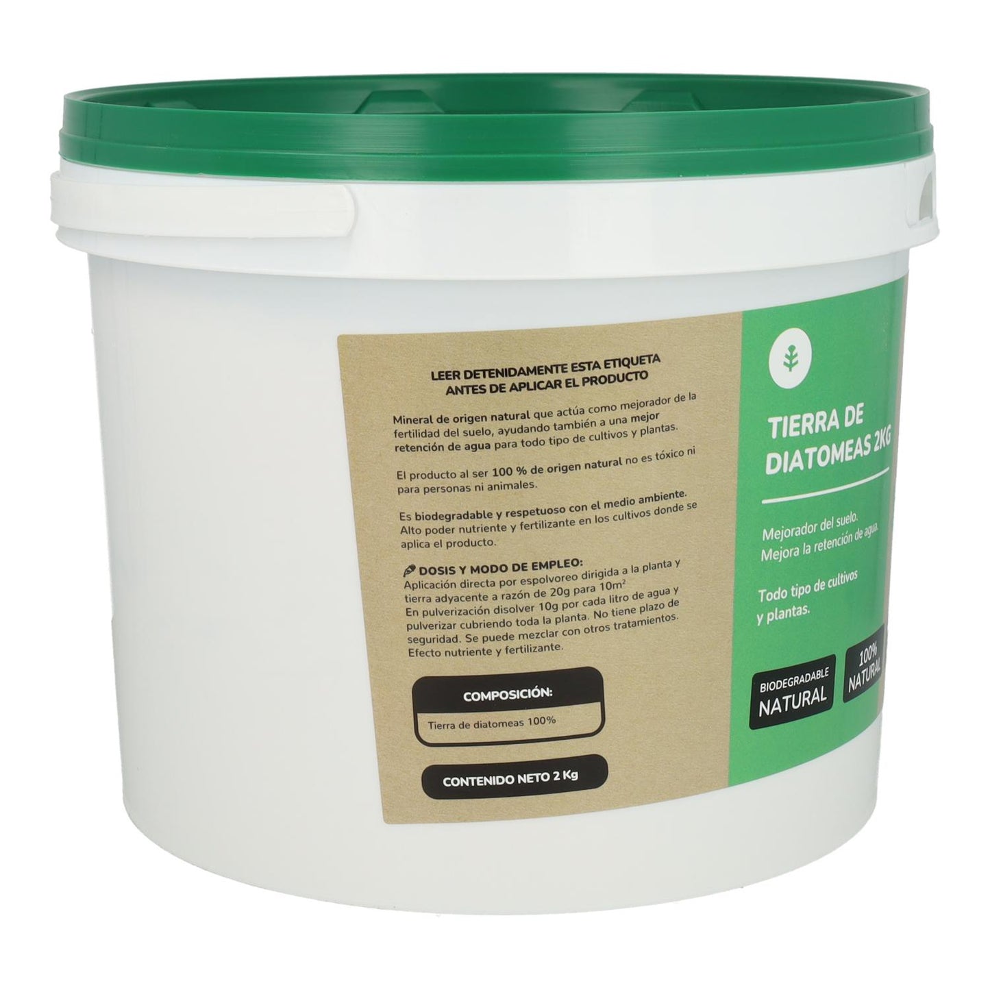 Pack of 3 x Planeta Huerto Diatomaceous Earth 2 kg