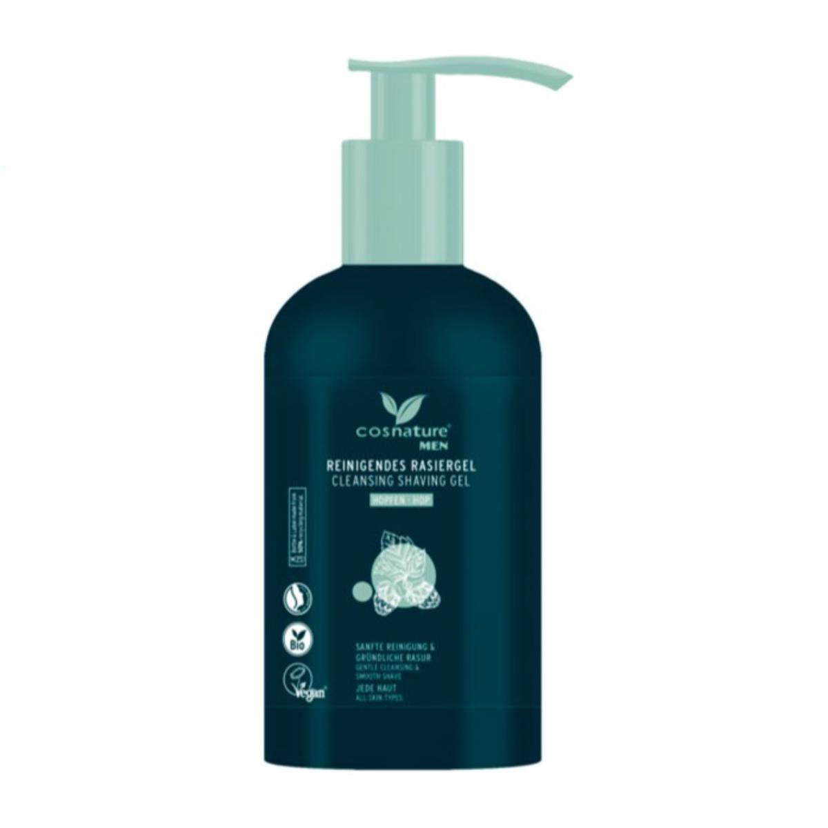 Gel da barba per uomo al luppolo BIO Cosnature 200 ml