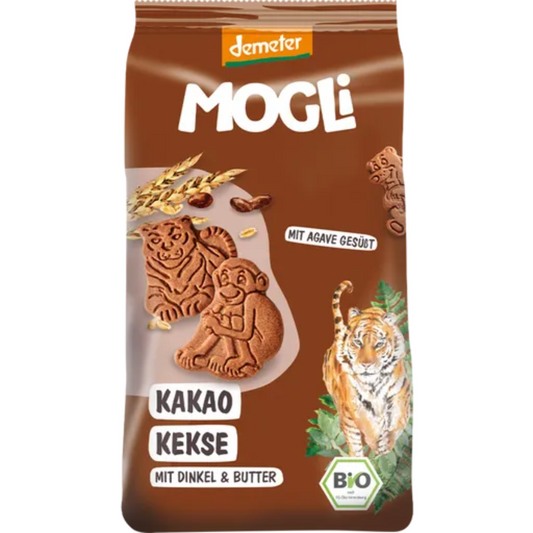 Tigre Organic Cocoa Biscuits for Children 125 g Mogli