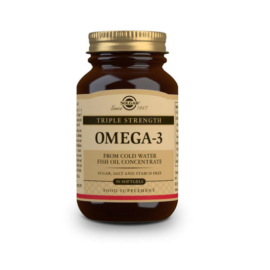 Solgar Triple Concentration Omega 3 50 capsules