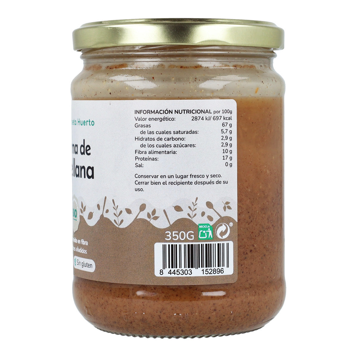 Planet Orchard ECO Hazelnootcrème 350g