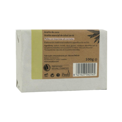 Sapone artigianale all'albero del tè 100 g Essabó